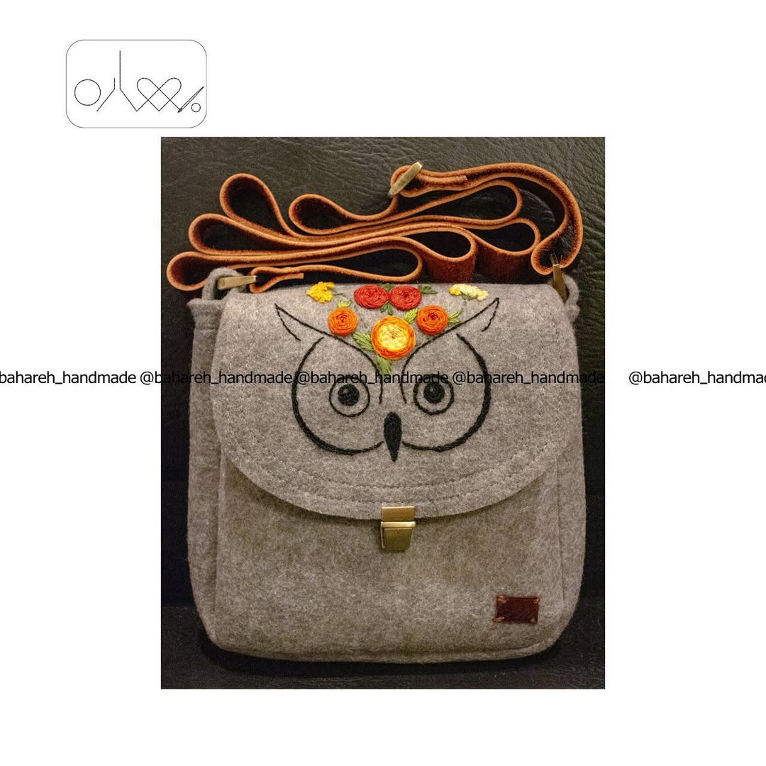 کیف نمدی دست ساز
